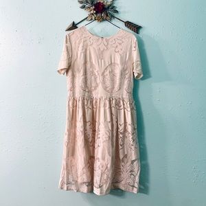 Anthropologie - Pepa Loves Ivory Lace Dress - Sz L
